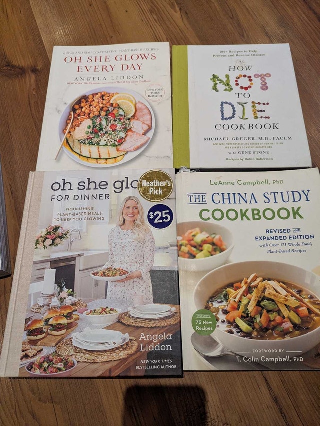 Oh She Glows Vegan Cookbooks