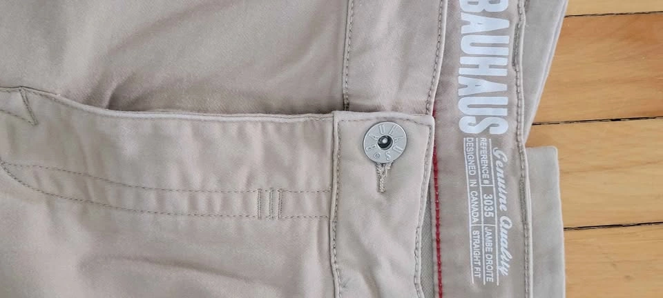 Bauhaus Men's Khaki Pants 34 - photo 3
