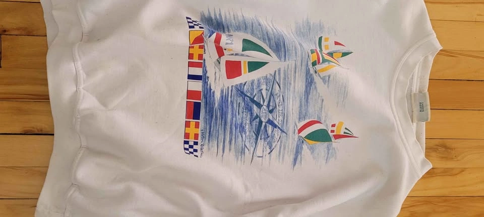 Northern Reflections White Sailing Sweatshirt - photo 4