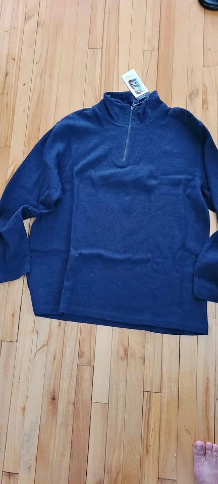 Midtown Men's Navy Quarter-Zip Pullover
