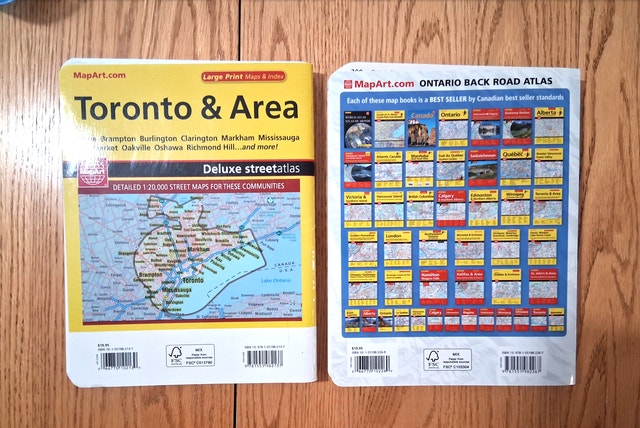 Map Books for Toronto & Ontario Driving Directions - photo 2