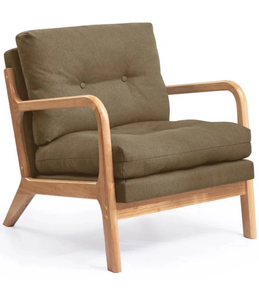 Comfort Wooden Accent Chair - photo 3