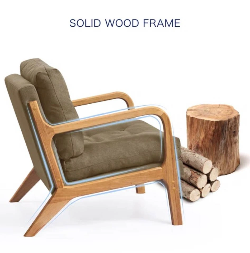 Comfort Wooden Accent Chair - photo 4