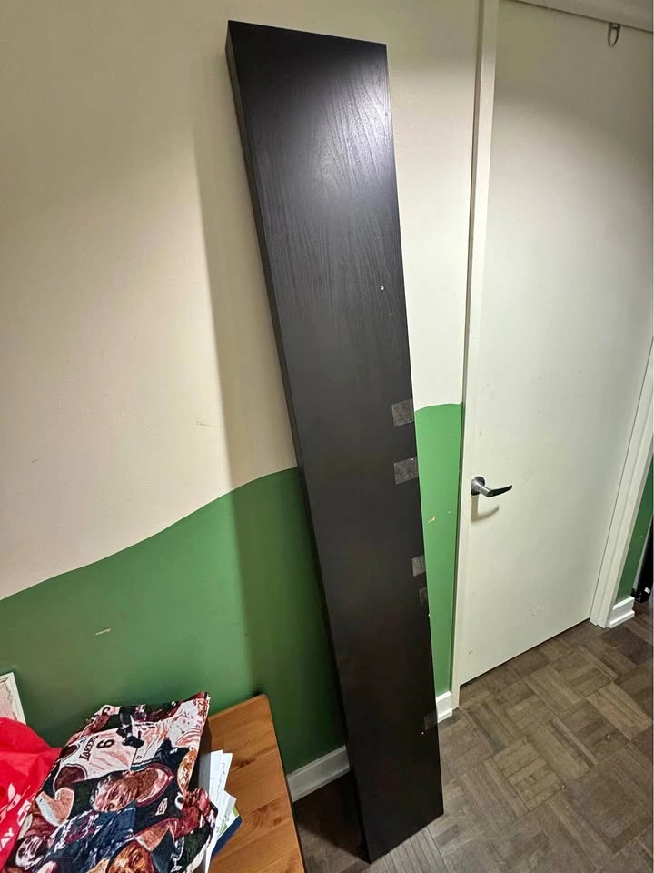 IKEA BLACK LACK FLOATING SHELF 190x26cm