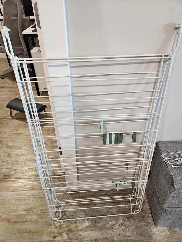 Foldable Clothes Drying Rack - Moving Sale