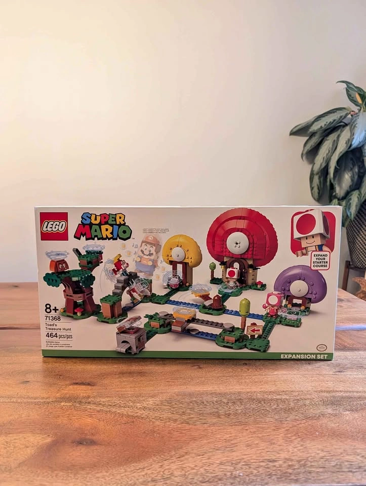 LEGO Super Mario Toad’s Treasure Hunt Expansion Set #71368