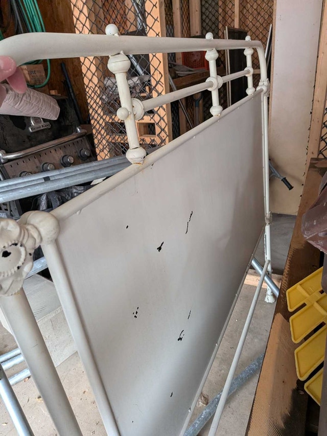 Restoration Hardware Iron Double Headboard - photo 3