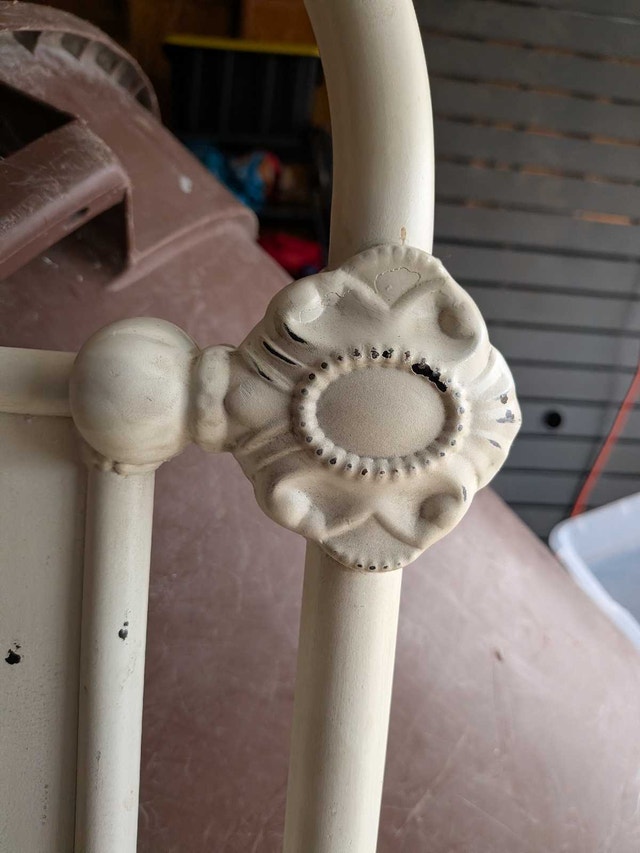 Restoration Hardware Iron Double Headboard - photo 4