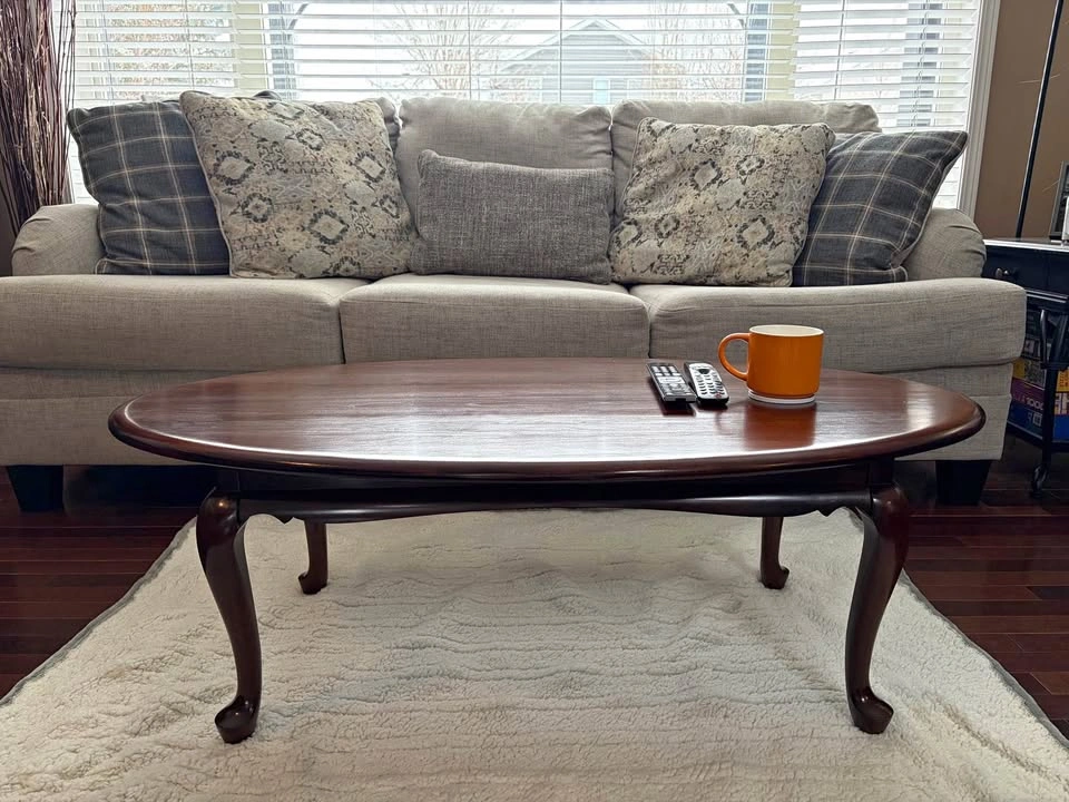 Solid Cherry Gibbard Coffee Table – Vintage Canadian Made