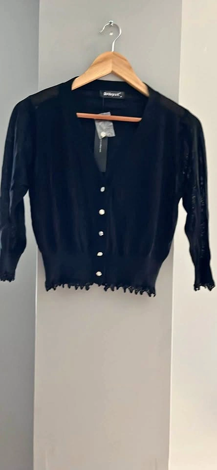 Allegra K Black Cardigan Size M New with Tags