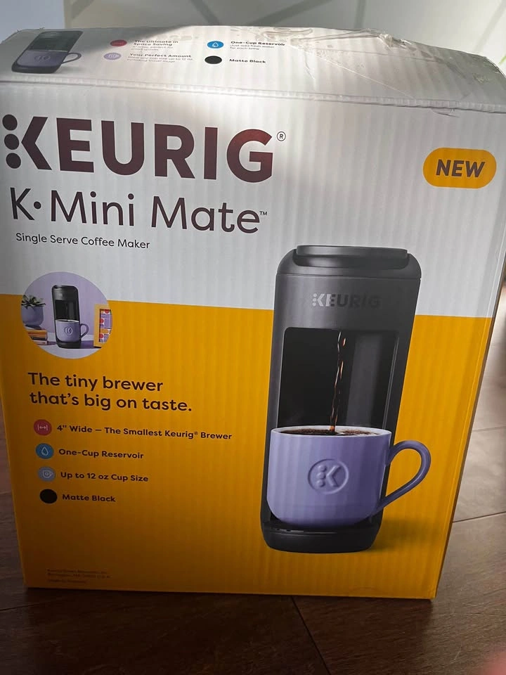 Keurig K-Mini Mate Single Serve K-Cup Coffee Maker, Black - photo 5