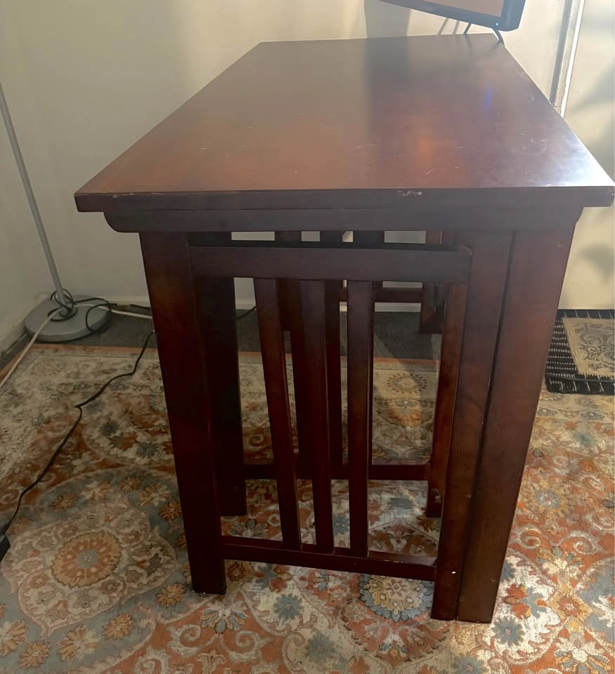 Solid wood, collapsable desk - photo 2