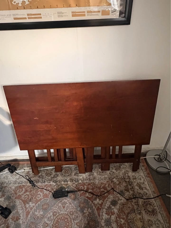 Solid wood, collapsable desk - photo 4