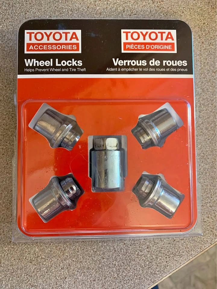 Brand New TOYOTA WHEEL LOCKS