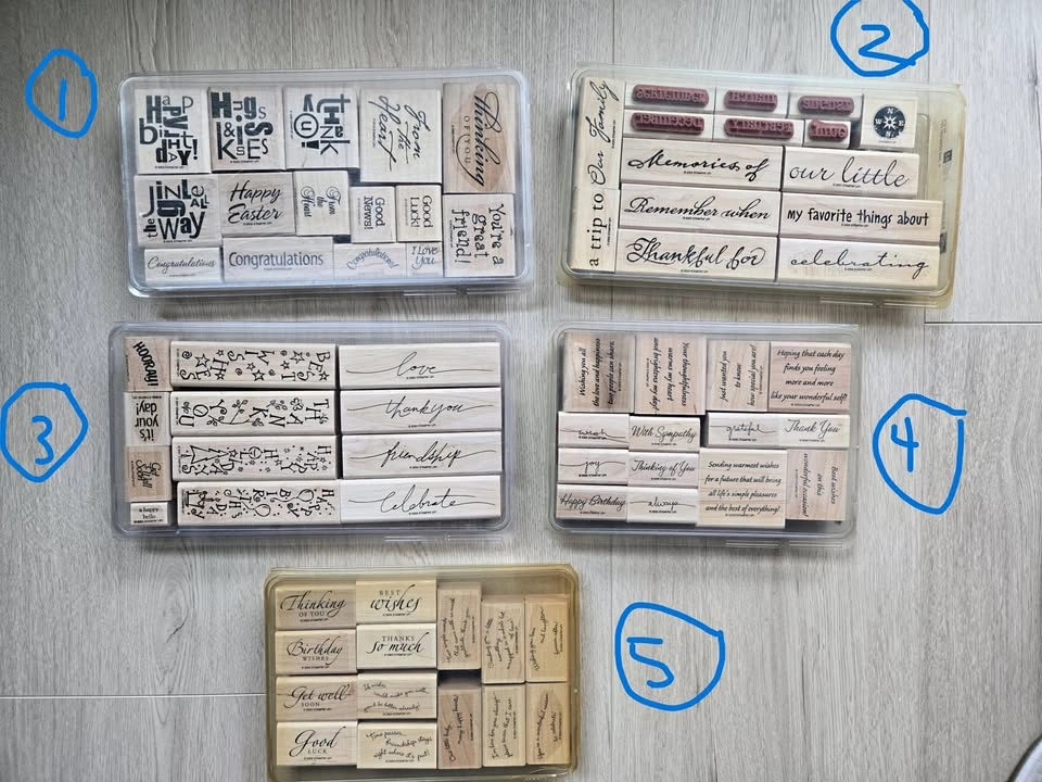 Stampin Up Stamps & Accessories