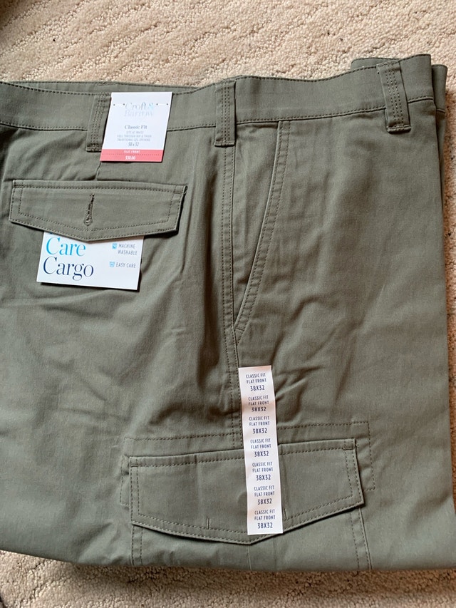 Croft & Barrow Cargo Pants 38x32