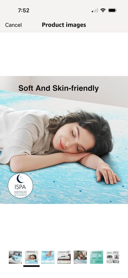 2” King Size Mattress Topper - photo 2