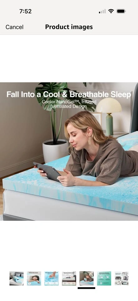 2” King Size Mattress Topper - photo 5