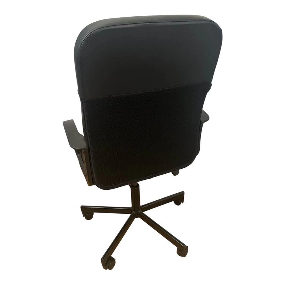 Black Rolling Desk Chair - photo 3