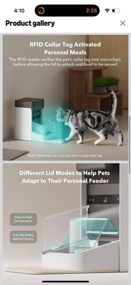 New RFID Automatic Cat Feeder - photo 3