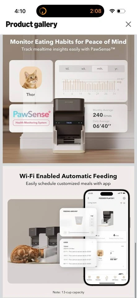 New RFID Automatic Cat Feeder - photo 5