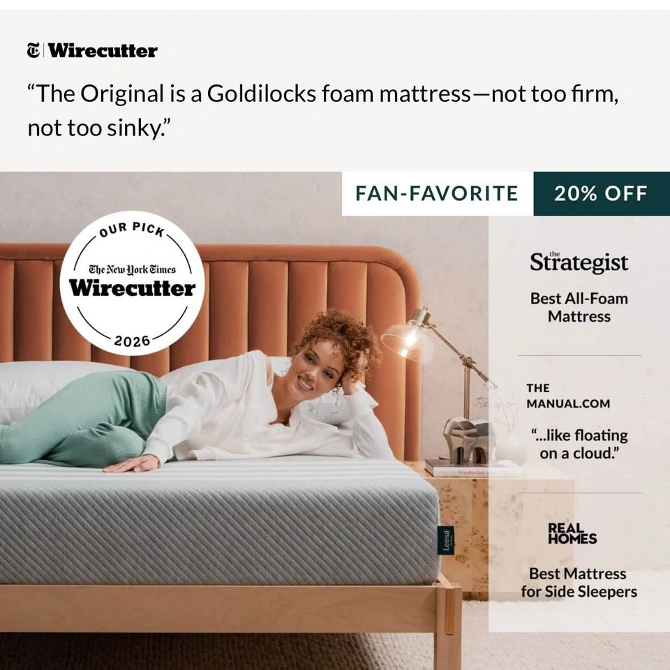 Leesa Original Queen Mattress with Breathable Knit Cover - photo 3
