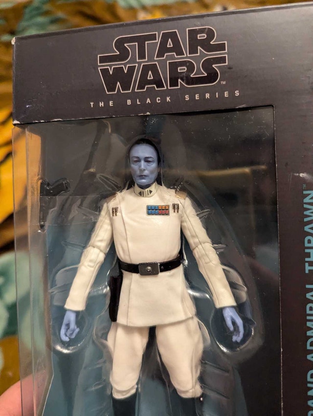 Star Wars The Black Series Grand Admiral Thrawn Figure - photo 4