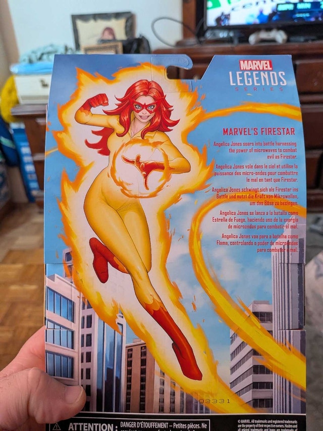 Marvel Legends Firestar Action Figure - Brand New - photo 5