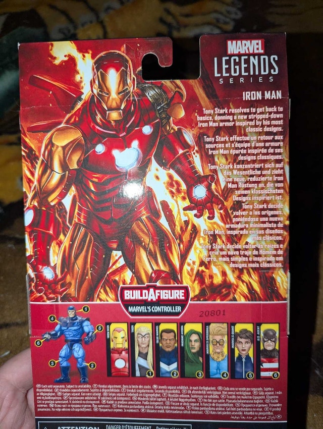 Brand New Never Opened Marvel Legends Iron Man - photo 3