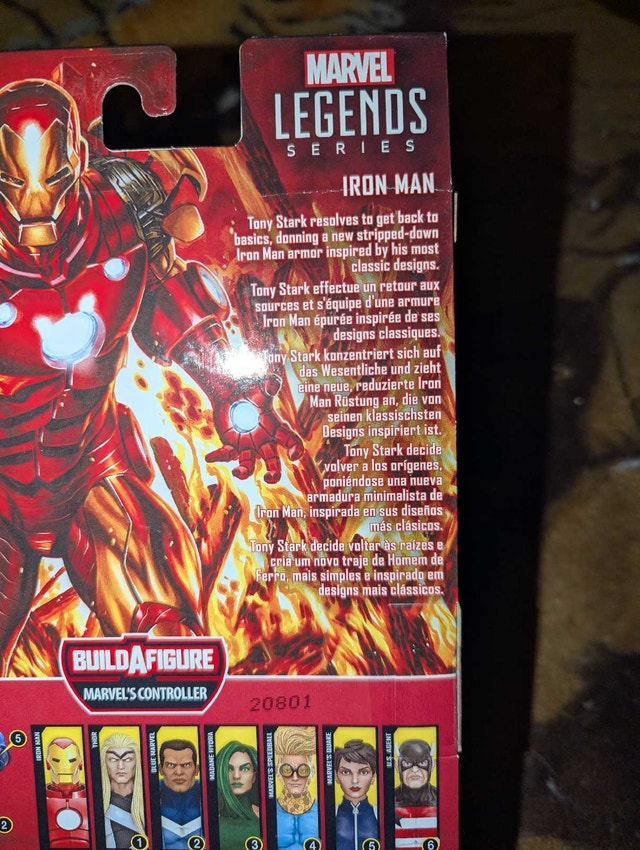Brand New Never Opened Marvel Legends Iron Man - photo 4