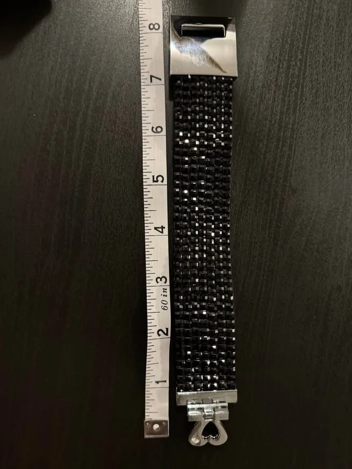 Glittery Black Bracelet image indicator(8)