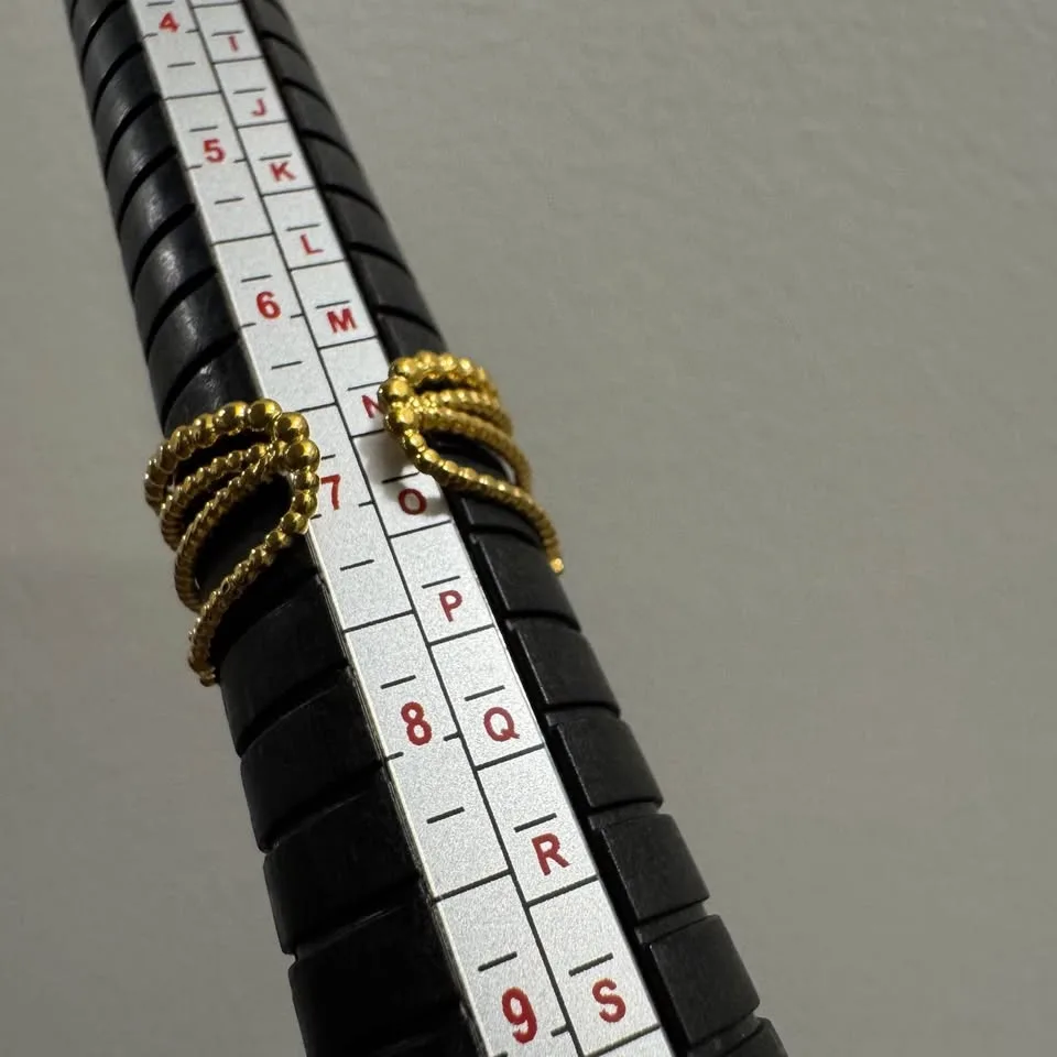 NEW 🧡 Adjustable Gold Plated Celestial Star Ring image indicator(6)