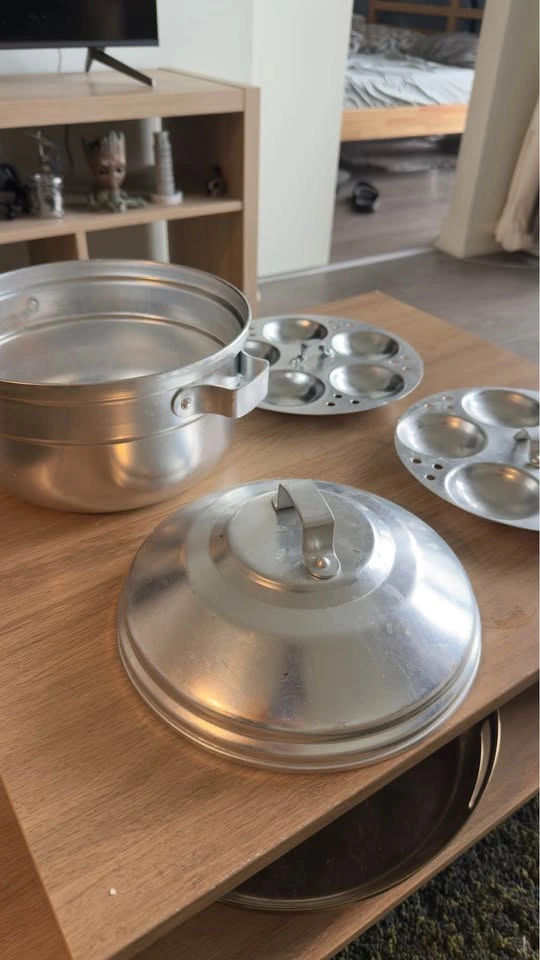 Anodized Aluminum Idly Maker and Idli Steamer (10 Pieces) - photo 3