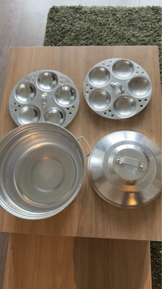Anodized Aluminum Idly Maker and Idli Steamer (10 Pieces) - photo 4