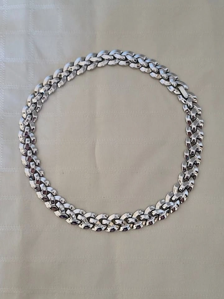 Rare 50s Vintage Crown Trifari Necklace - Alfred Philippe Pat. 1