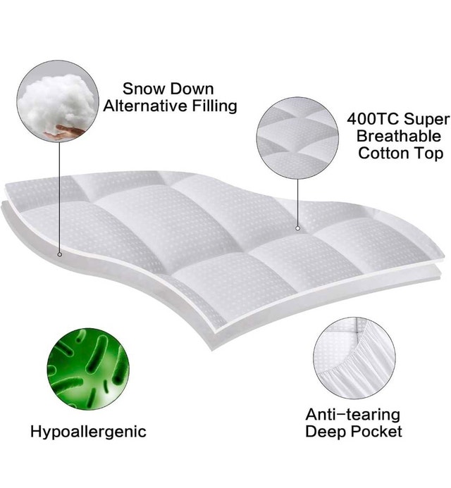 BaliChun Sealed Mattress Topper Queen - photo 2