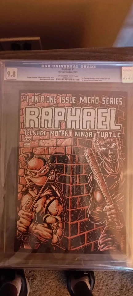 🔥 CGC 9.8 Raphael #1 (1985) – TMNT Key Issue 🔥 - photo 2
