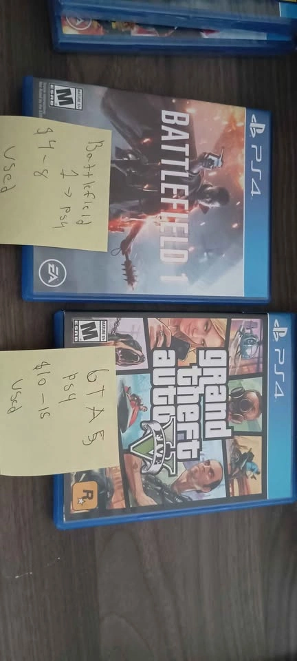 Selling PS4 Sealed and Used Games - photo 2