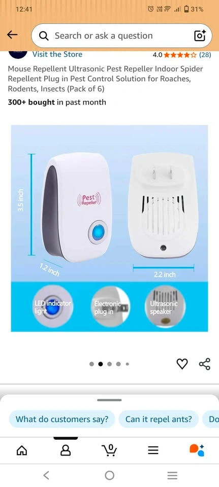 Ultra sonic pest repeller pack of 6 - photo 3