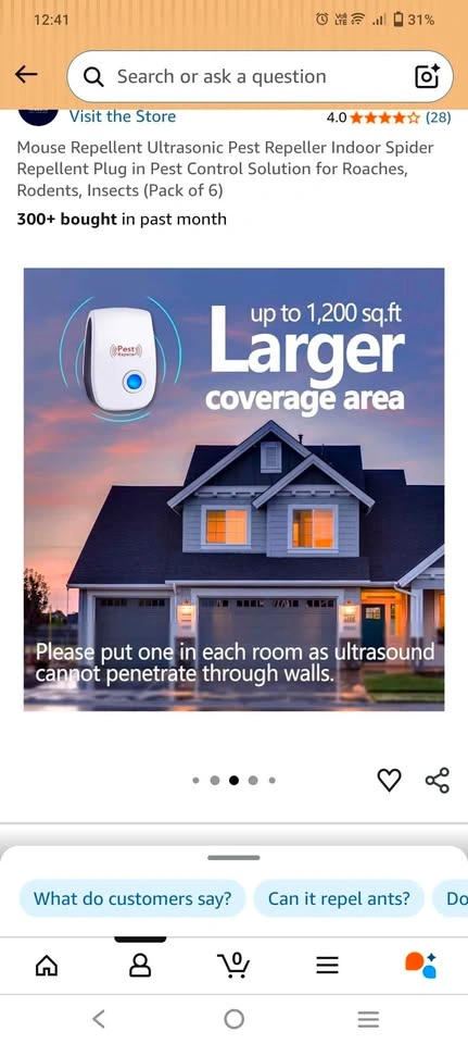 Ultra sonic pest repeller pack of 6 - photo 4