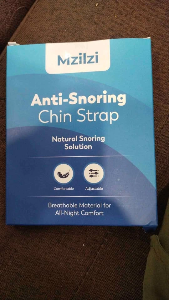 Anti snoring chin strap