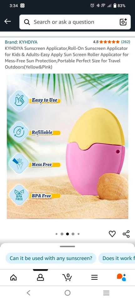 Sunscreen Applicator
