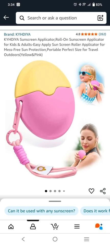 Sunscreen Applicator - photo 2