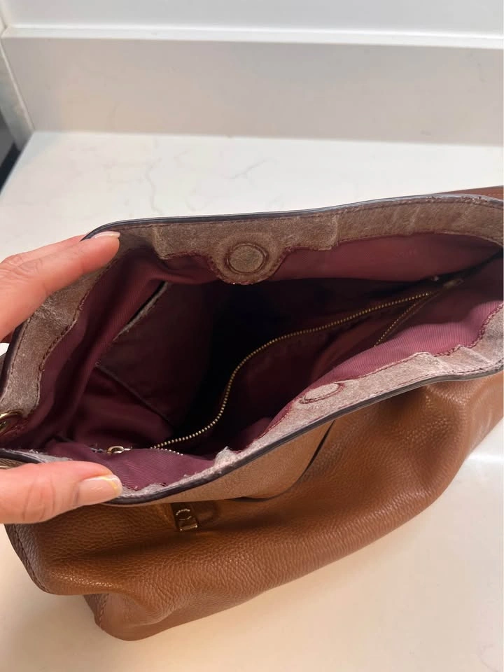 Coach Tan Caramel Leather Shoulder Bag - photo 3