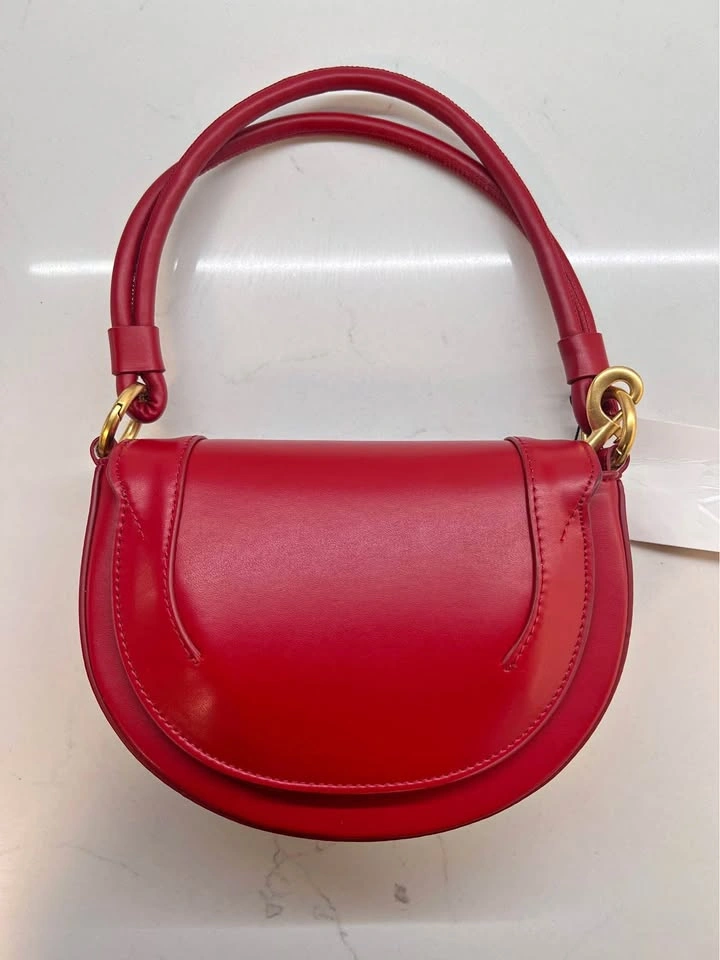 Zara Red Crossbody Saddle Bag - New with Tag - photo 2