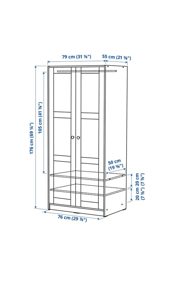 IKEA RAKKESTAD Wardrobe - photo 3