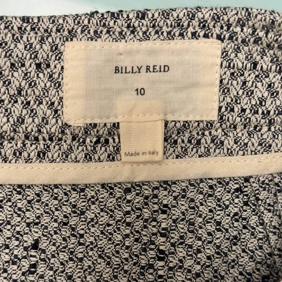 Billy Reid Italy Cotton Silk Mini Skirt - Size 10 - photo 2