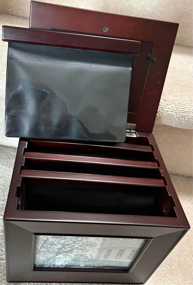 Brand New Bombay Wooden Photo Box - photo 4