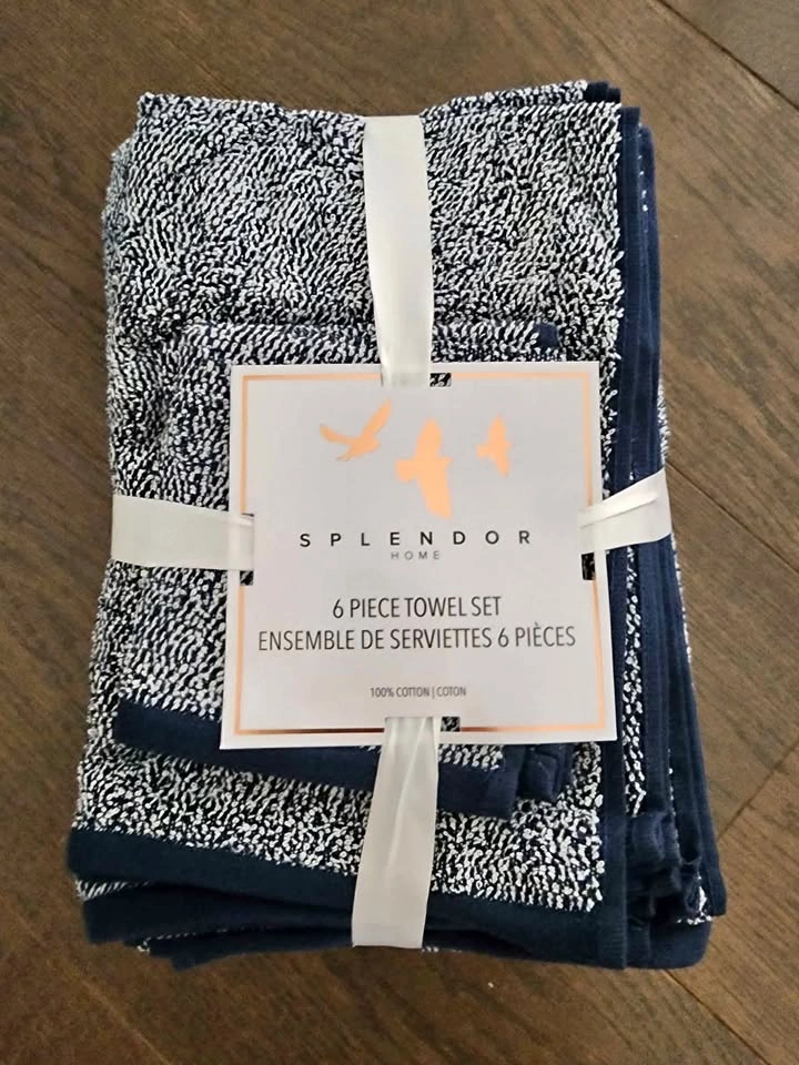 6 Pices Brand New Towels