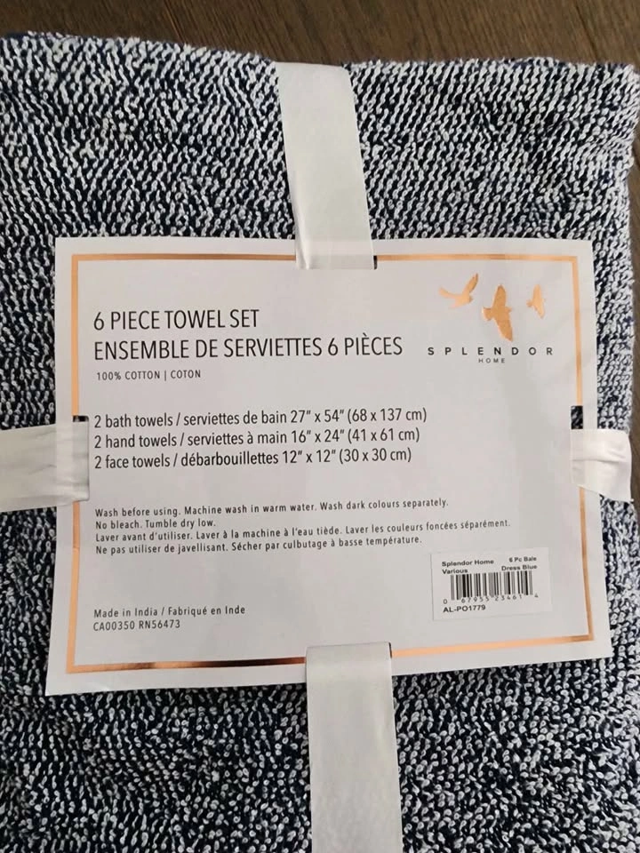 6 Pices Brand New Towels - photo 2